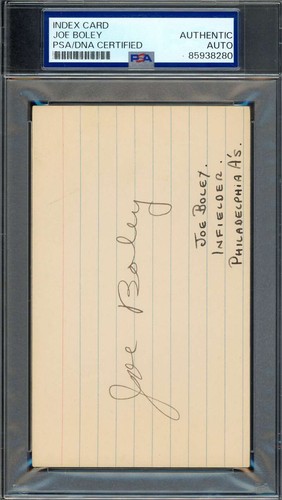 Joe boley psa dna - joe, 3x5