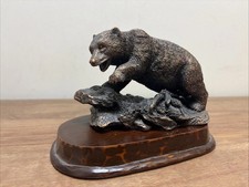 Grizzly, Bear Statue Treasure