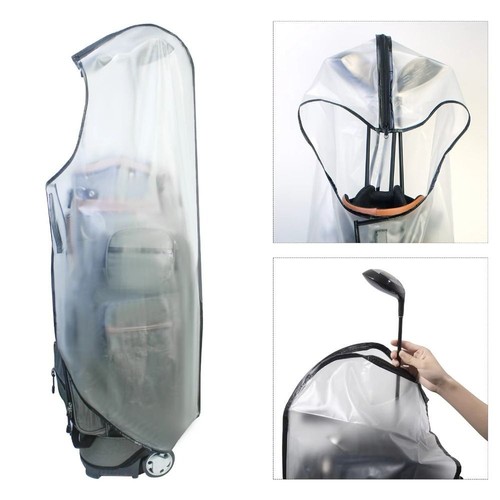 Golf bag cover with - bag,