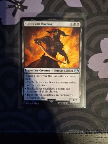 Mtg final fantasy gaius - -,