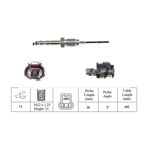Exhaust temperature sensor - exhaust,