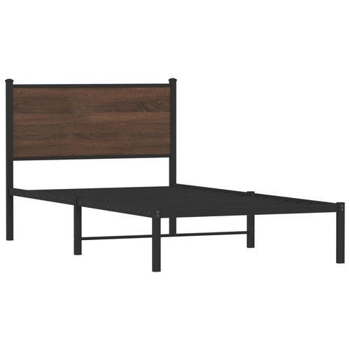 Metal bed frame with - metal,