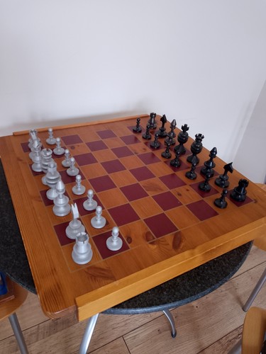 Metal chess set - metal,