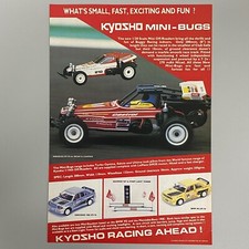 KYOSHO MINI BUGS BAJA BUG RADIO CONTROLLED CAR RC 1987 VINTAGE RETRO ADVERT