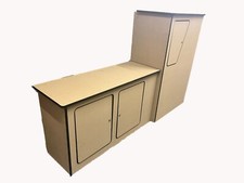 Transit Custom Campervan Camper van Kitchen Unit pod MDF SWB STD MDF2