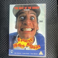 Ernest Rides Again DVD 1993 Jim Varney Ron James Tom Butler Comedy Film Region 2