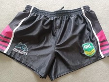 Penrith Panthers  NRL  ISC  Black Shorts Size 2XL