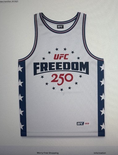 New ufc freedom 250 basketball - new,