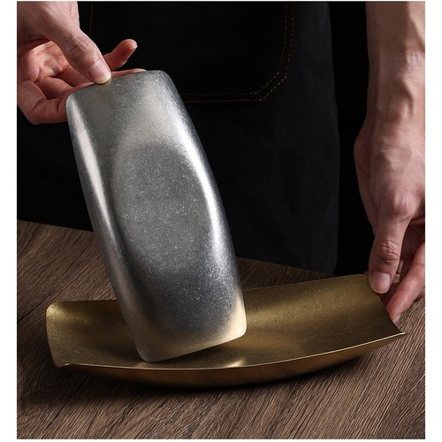 Stainless steel boat shape - stainless,