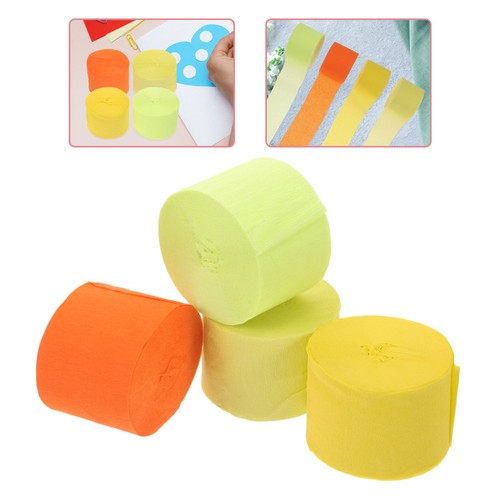Rolls crepe paper - 4, of