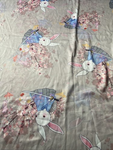 Metre cute rabbit fabric - of,