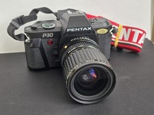 Pentax P30 35 mm SLR Film Camera + 28-80mm Zoom Lens