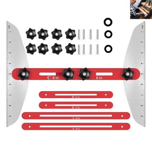 27pcs stair tread template - stair,