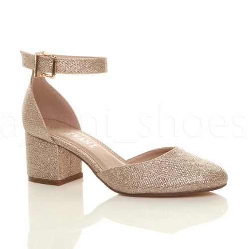 Womens ladies low mid block - womens,