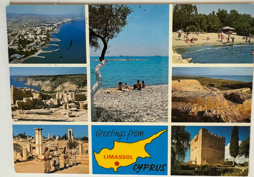 Vintage postcard cyprus - vintage,