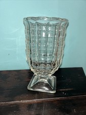 Vintage Pressed Glass Celery
