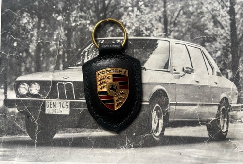 One genuine porsche - genuine, keyring