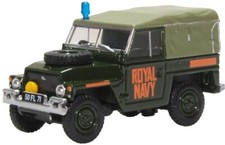 OXFORD MILITARY - LAND ROVER LIGHTWEIGHT CANVAS ROYAL NAVY - 1:76 -76LRL009