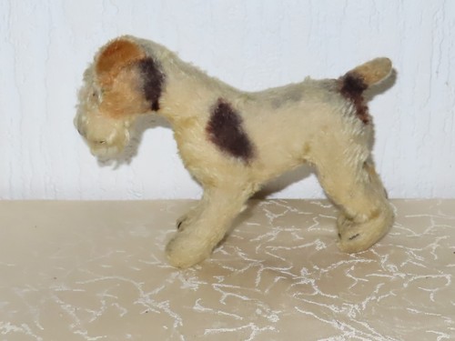 Steiff dog terrier plush - terrier,