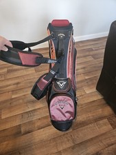 Callaway Big Bertha Diablo Carry Stand Golf Bag + Hood + Double Strap 6 Way VGC