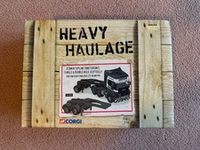 Corgi Heavy Haulage 1:50 Scania Tractor Unit & Jeep Dollys CADZOW CC12909
