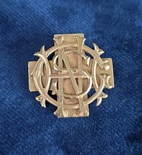 Vintage 10k Gold Pin Grace