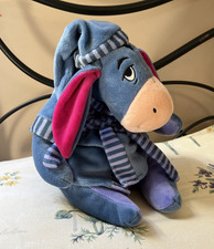 Disney Eeyore Removable Dressing Gown Winnie The Pooh & Friends 10” Soft Toy