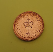 1972 Royal Mint Half Penny 1/2p PROOF Coin