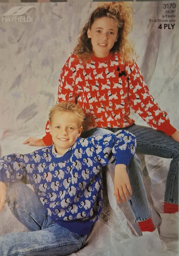 Knitting pattern children - knitting, pattern---children's