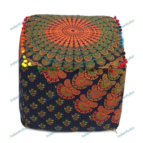 Pouf ottoman ethnic indian - ottoman,