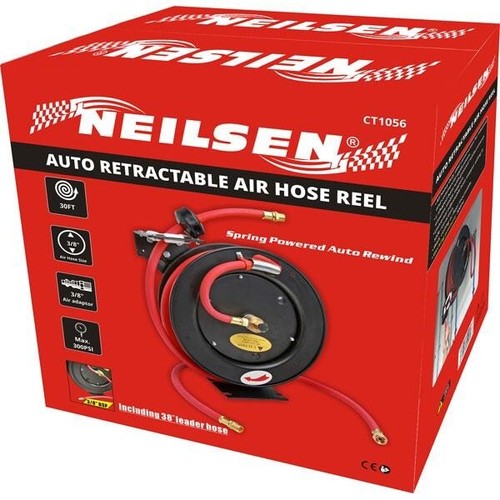 Air line compressor hose reel - air,