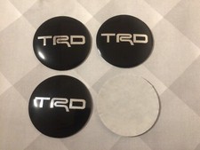 4x Stickers TRD Car Wheel