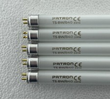 5 x  8 Watt T5 28mm x 16mm Cool White 840 8W 370lm Fluorescent Tube Patron