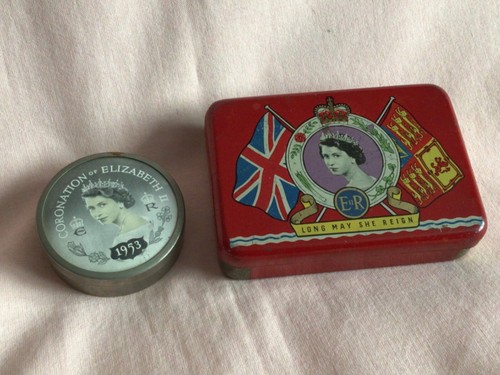Coronation 1953 small tin - 1953,