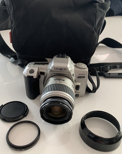 Minolta dynax 404si with - minolta,