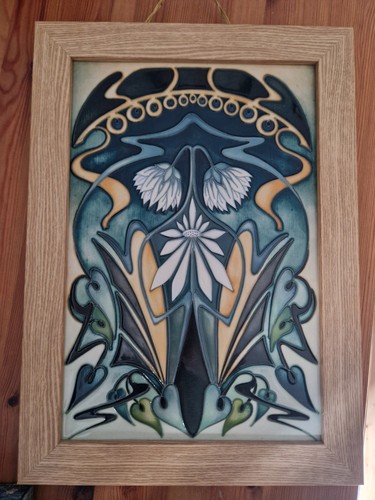 Moorcroft plaque - plaque,