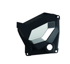 Polisport Moto Clutch Cover Street Black / Silver For Kawasaki Z 900 2018-2019