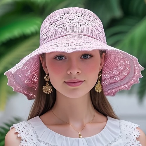 Ladies foldable sun cap - foldable,