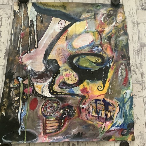 Fabulous abstract oil - abstract, painting