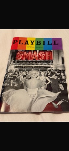 Smash broadway playbill - playbill, obc