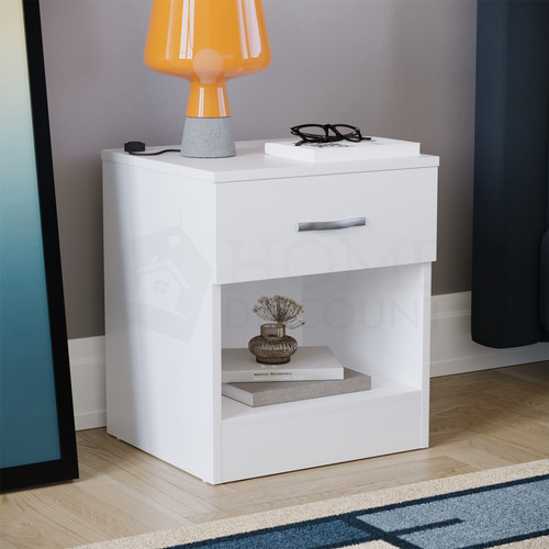 White chest drawers - white, of