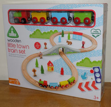 ELC Wooden Little Town Train