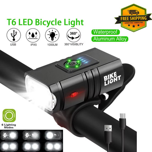 Led mountain bike - led, usb