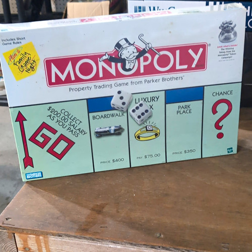 Parker brothers monopoly - brothers,