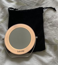 Beurer Illuminated Cosmetic Mirror, Battery Operated great condition