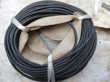 BLACK PLASTIC TUBING 3 MM HOLE FOR WIRING PROTECTION  SEE PICS .