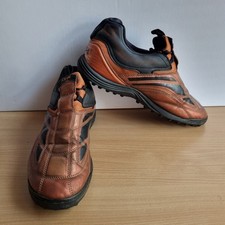 Reebok RBK Pro Rage Mens UK 9 Black Bronze Cooper TF Football Boots  