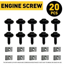 20x car body bolts u - body, u-nut