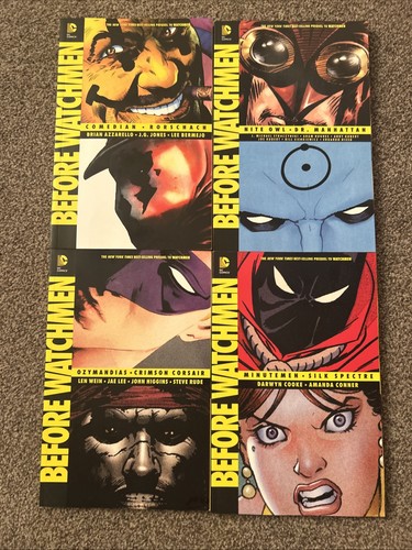 Before watchmen paperback - before,