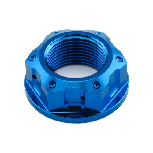 Titanium axle nut m22 - titanium,